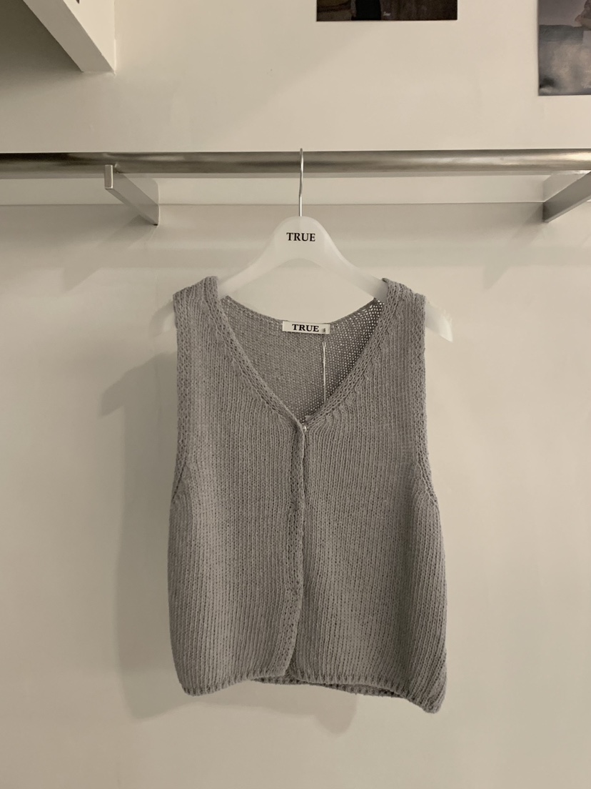 TRUE韓國東大門代購女裝新款職業26春夏26夏季休閑針織衫TRUE針織衫圖色4