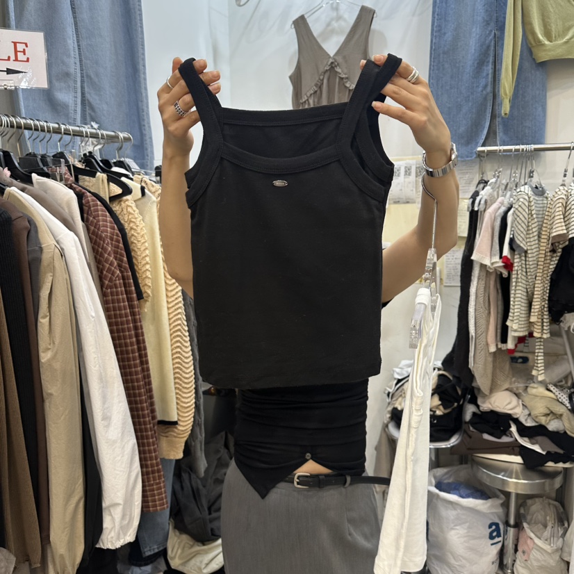 BILLION-L韓國直郵實拍女士新品時尚推薦職業人氣吊帶背心BILLION-L吊帶/背心圖色2