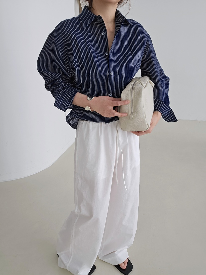 J SHOP韓國東大門直郵女士新款職業時尚休閑襯衫蕾絲衫亞麻J_SHOP襯衫/蕾絲衫