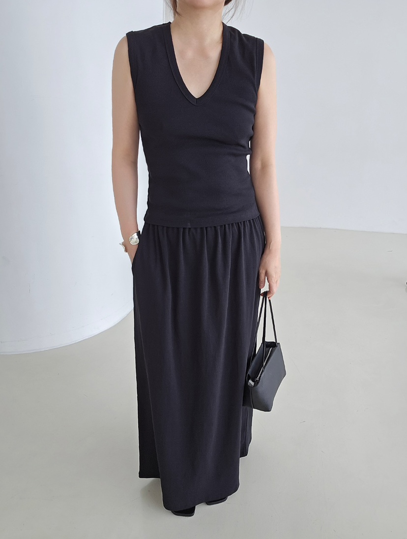 J SHOP韓國直郵女士新款時尚26春夏職業熱賣人氣推薦長裙J_SHOP長裙