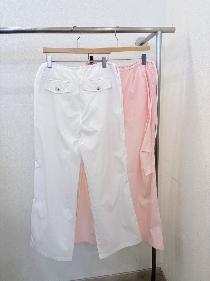 LUMIPLE韓國東大門直郵女裝新品職業熱賣26夏季休閑褲腰帶LUMIPLE休閑褲