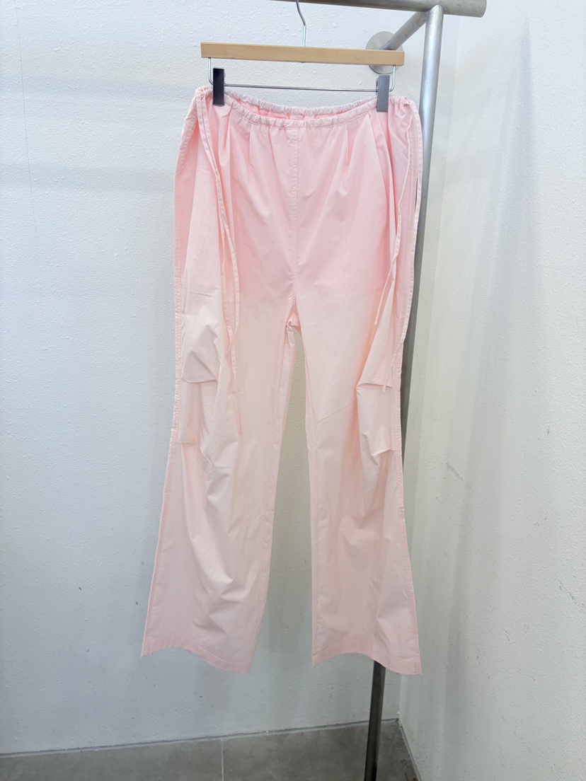 LUMIPLE韓國東大門直郵女裝新品職業熱賣26夏季休閑褲腰帶LUMIPLE休閑褲圖色2