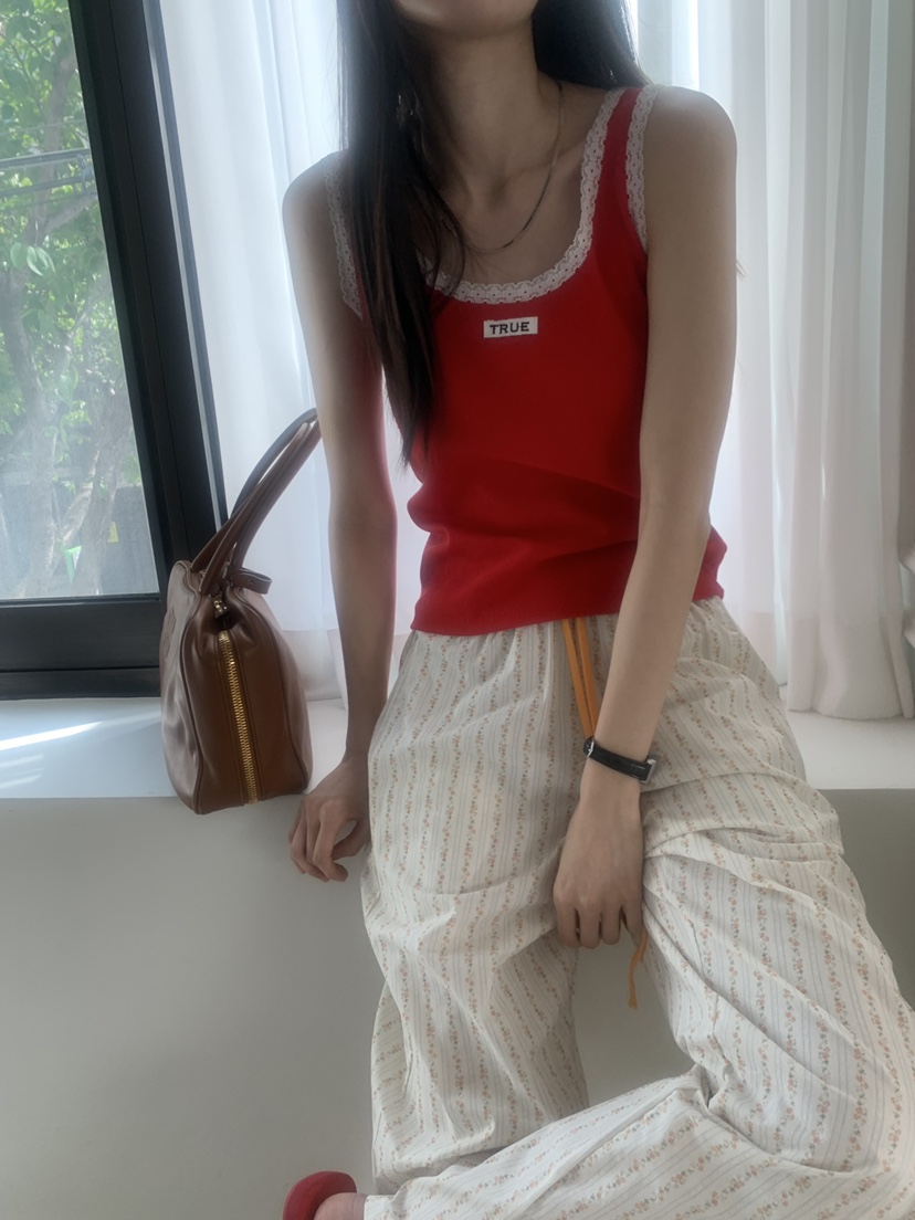 TRUE韓國代購女裝新款熱賣休閑時尚職業人氣26夏季吊帶背心TRUE吊帶/背心