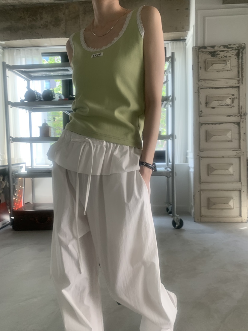 TRUE韓國代購女裝新款熱賣休閑時尚職業人氣26夏季吊帶背心TRUE吊帶/背心