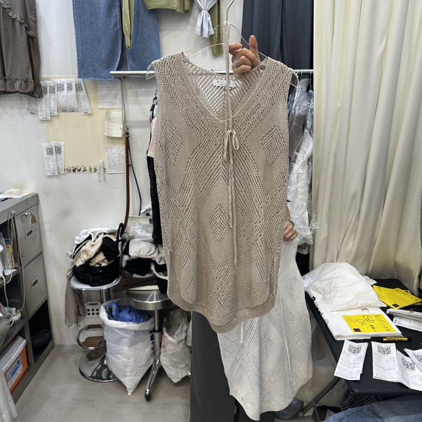 BILLION-L韓國直郵實拍女裝新款26夏季職業吊帶背心含脖帶BILLION-L吊帶/背心圖色3