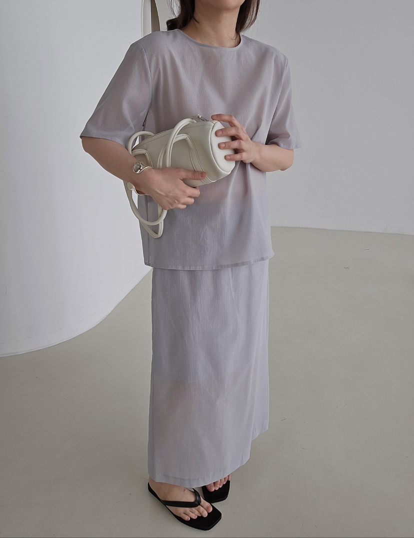 J SHOP韓國東大門直郵女裝新款26夏季熱賣休閑26春夏長裙J_SHOP長裙