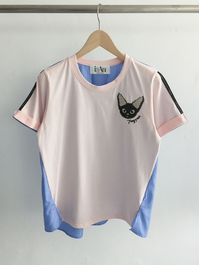 IAAN東大門實拍韓國女裝新款職業時尚熱賣休閑26夏季推薦T恤iaAnT恤圖色2