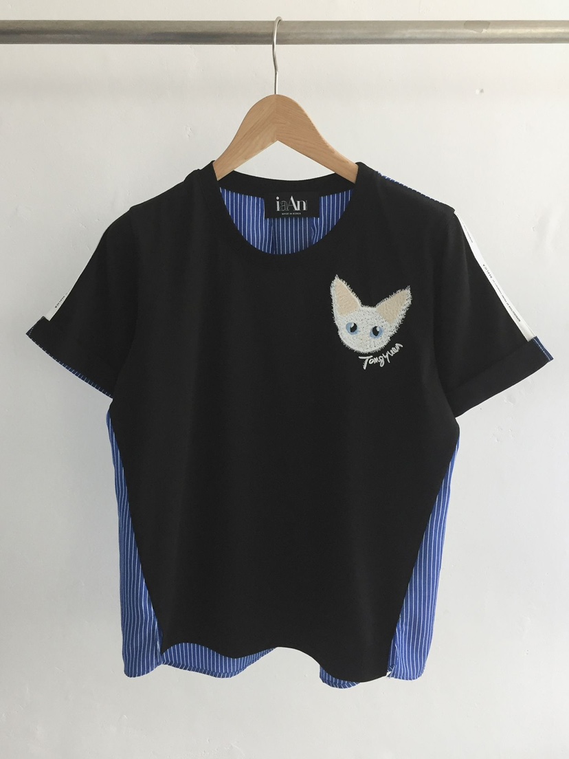 IAAN東大門實拍韓國女裝新款職業時尚熱賣休閑26夏季推薦T恤iaAnT恤圖色3