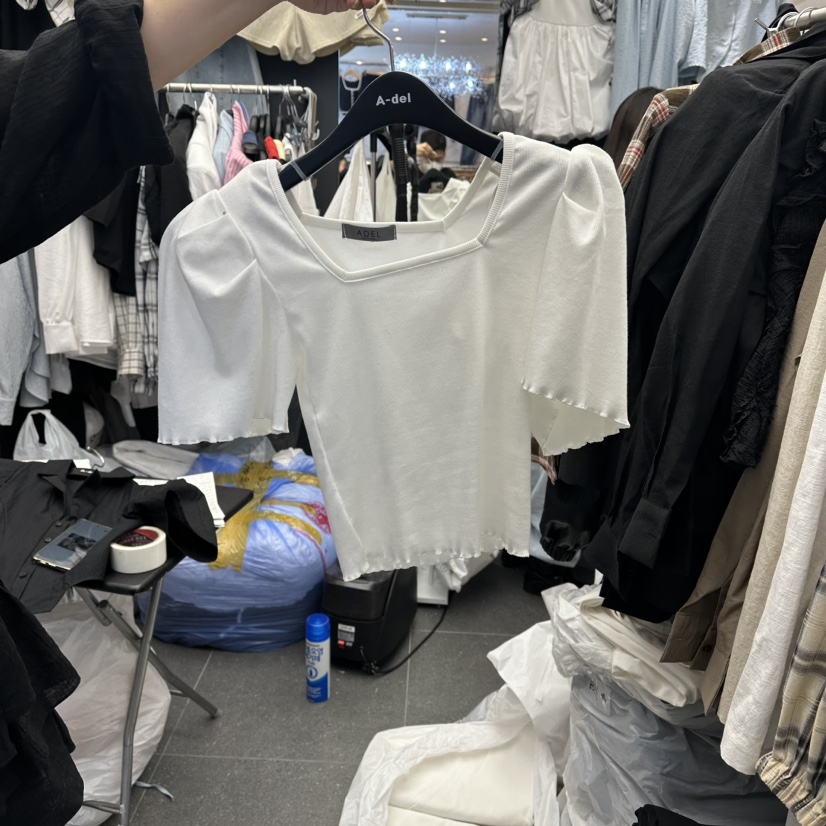 A-DEL韓國東大門直郵女裝新款26春夏26夏季人氣休閑時尚T恤A-DELT恤圖色1