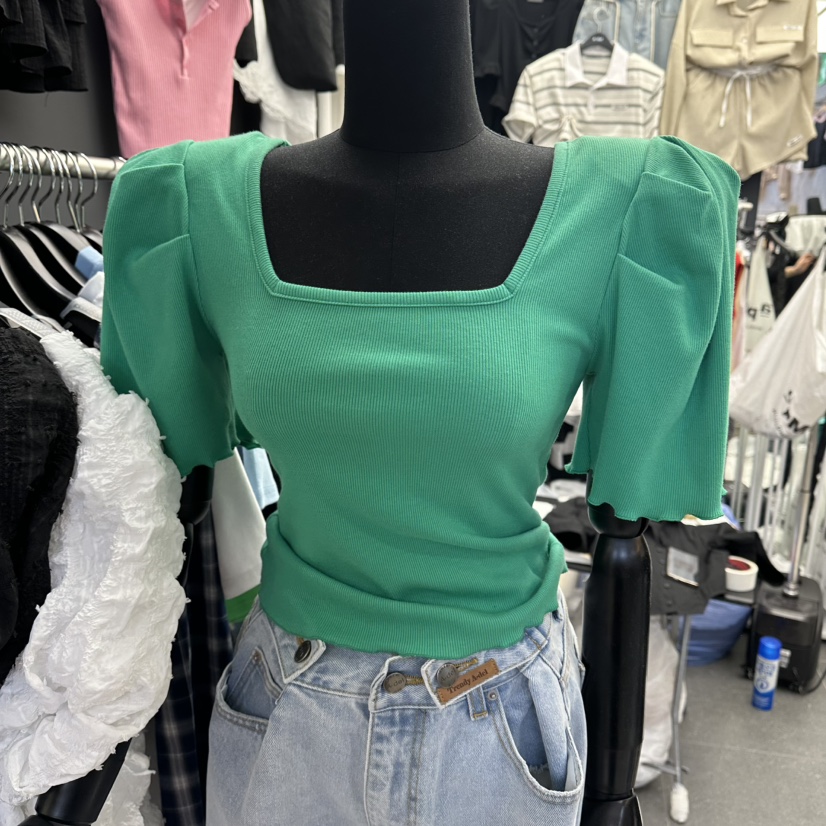 A-DEL韓國東大門直郵女裝新款26春夏26夏季人氣休閑時尚T恤A-DELT恤圖色2