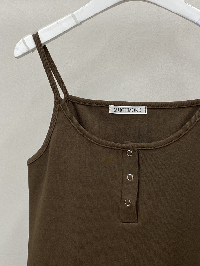 MUCH MORE/JACKPOT韓國直郵女士新品26春夏職業吊帶背心MUCH MORE/JACKPOT吊帶/背心