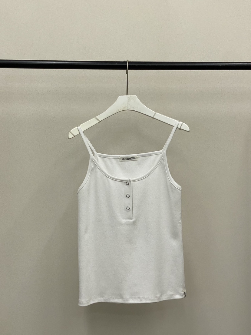 MUCH MORE/JACKPOT韓國直郵女士新品26春夏職業吊帶背心MUCH MORE/JACKPOT吊帶/背心圖色1