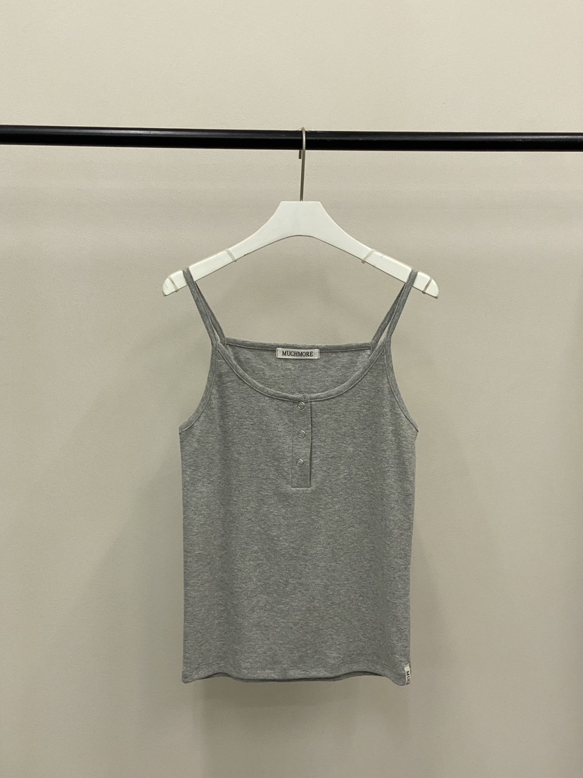 MUCH MORE/JACKPOT韓國直郵女士新品26春夏職業吊帶背心MUCH MORE/JACKPOT吊帶/背心圖色2