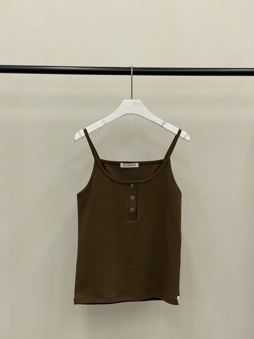 MUCH MORE/JACKPOT韓國直郵女士新品26春夏職業吊帶背心MUCH MORE/JACKPOT吊帶/背心圖色7