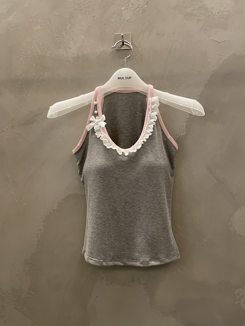MULCUP韓國東大門代購女裝新款熱賣26夏季人氣推薦吊帶背心MULCUP吊帶/背心圖色1