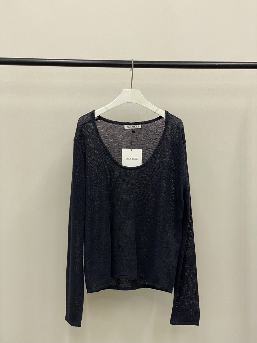 MUCH MORE/JACKPOT韓國直郵女裝新品人氣26夏季26春夏針織衫MUCH MORE/JACKPOT針織衫圖色3深藍色