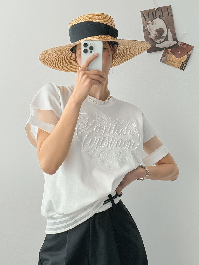 IAAN韓國代購女士新品休閑26春夏26夏季人氣熱賣職業推薦T恤iaAnT恤