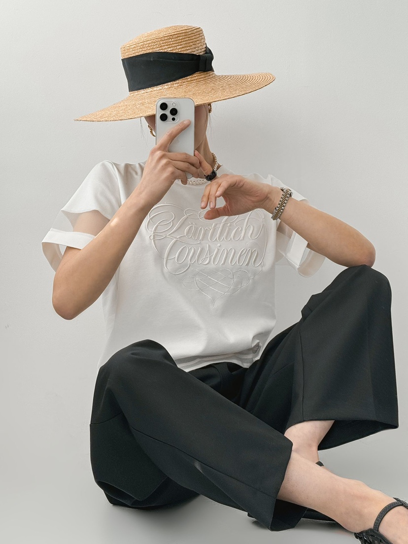 IAAN韓國代購女士新品休閑26春夏26夏季人氣熱賣職業推薦T恤iaAnT恤