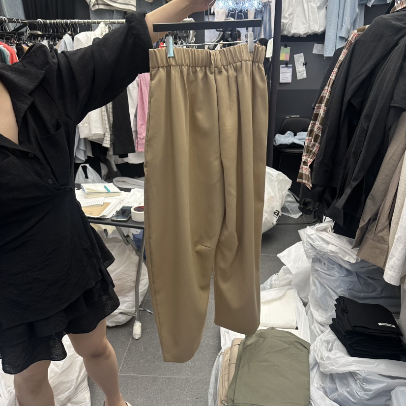 A-DEL東大門實拍韓國女裝新品推薦時尚熱賣26春夏休閑褲A-DEL休閑褲