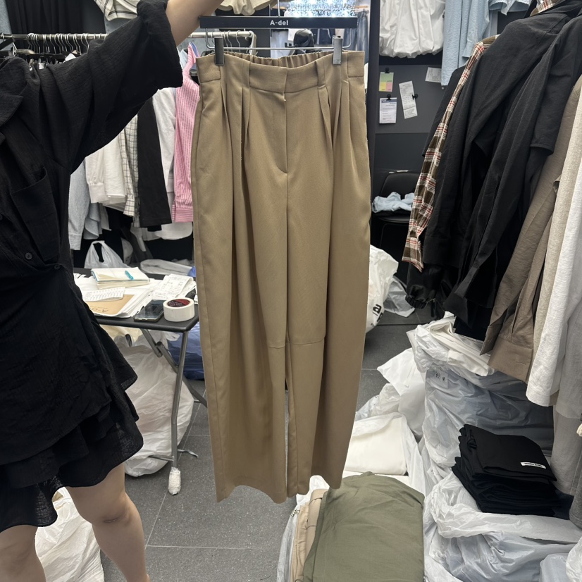 A-DEL東大門實拍韓國女裝新品推薦時尚熱賣26春夏休閑褲A-DEL休閑褲圖色1