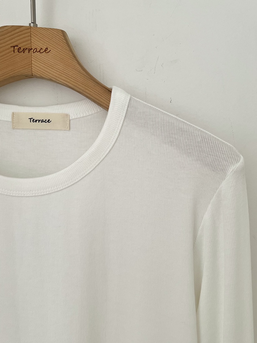 TERRACE韓國東大門代購女裝新品職業熱賣人氣推薦長袖T恤TERRACE長袖T恤