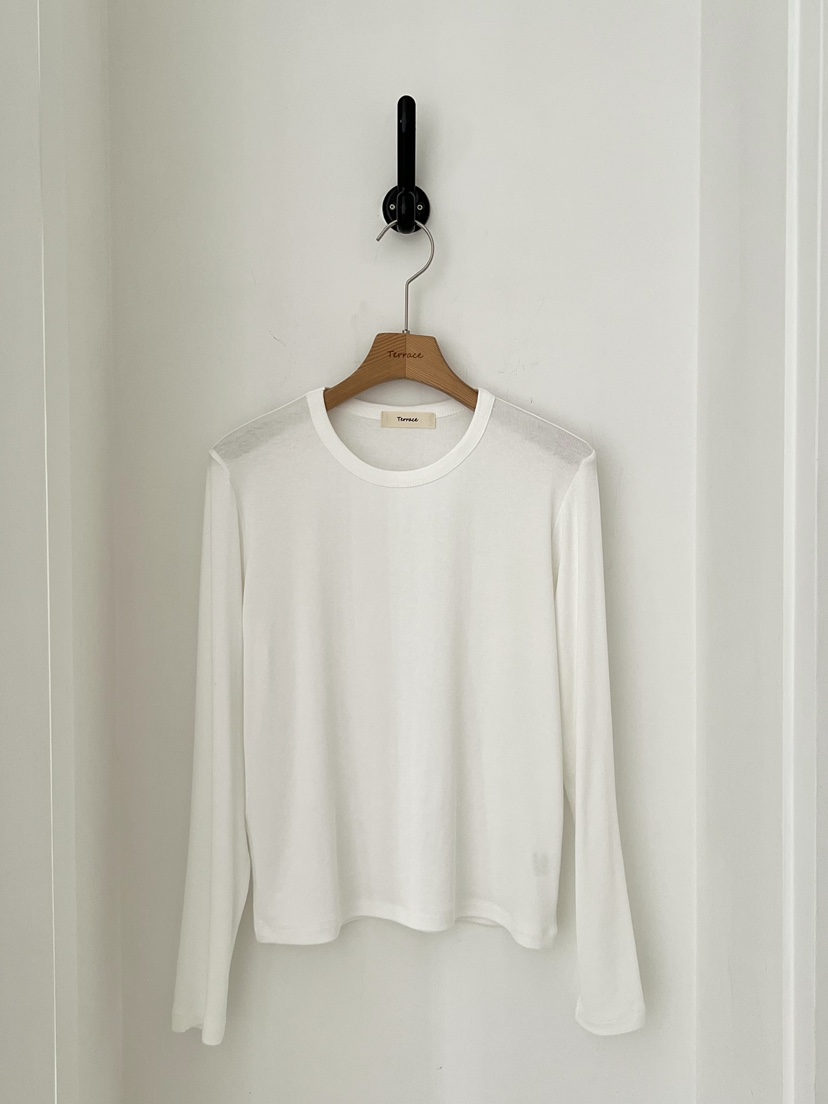 TERRACE韓國東大門代購女裝新品職業熱賣人氣推薦長袖T恤TERRACE長袖T恤圖色1