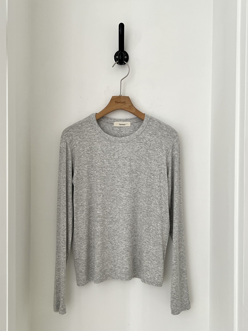 TERRACE韓國東大門代購女裝新品職業熱賣人氣推薦長袖T恤TERRACE長袖T恤圖色4
