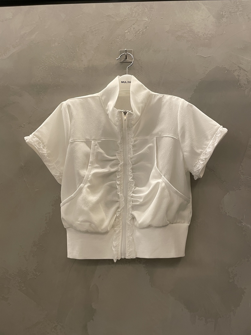 MULCUP韓國東大門代購女士新品熱賣職業26夏季人氣夾克拉鏈MULCUP夾克圖色1