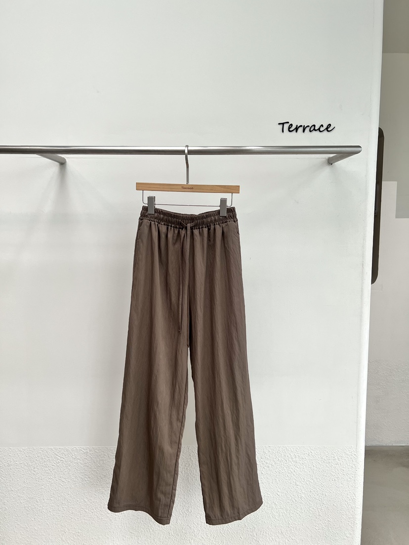 TERRACE韓國直郵女士新品熱賣人氣推薦職業26春夏休閑休閑褲TERRACE休閑褲圖色3