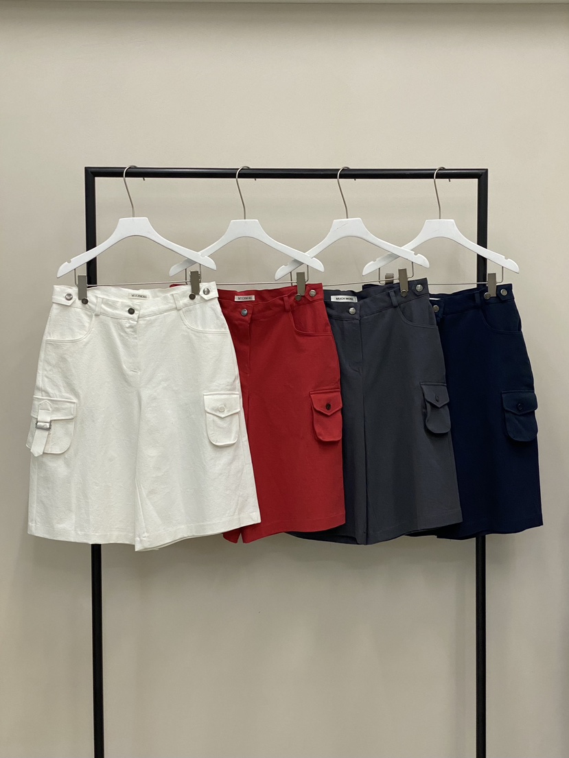 MUCH MORE/JACKPOT韓國東大門直郵女裝新款26夏季短褲口袋MUCH MORE/JACKPOT短褲