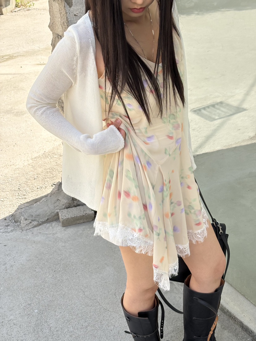 Verbena東大門實拍韓國女士新品推薦26夏季連衣裙不含內搭Verbena連衣裙