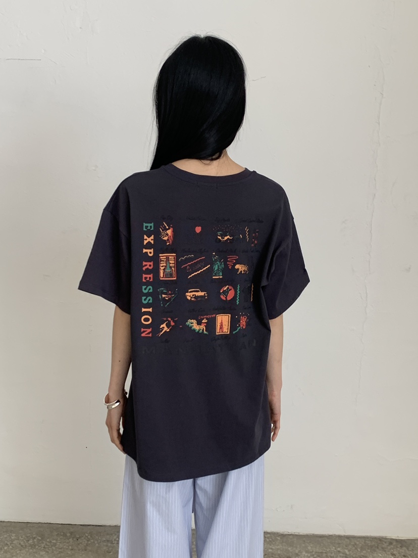 MOVENNE東大門代購女裝新款人氣職業真品熱賣26春夏推薦T恤MOVENNET恤