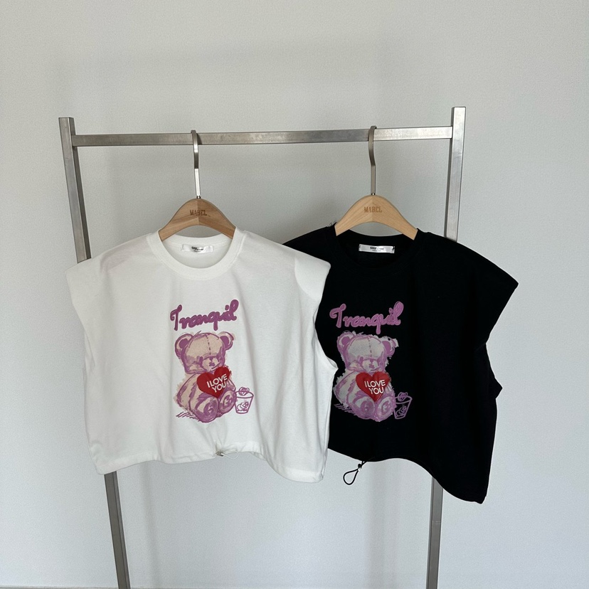 SOUIT東大門實拍女士新品熱賣職業人氣26春夏吊帶背心泰迪熊SOUIT by mabel-L吊帶/背心