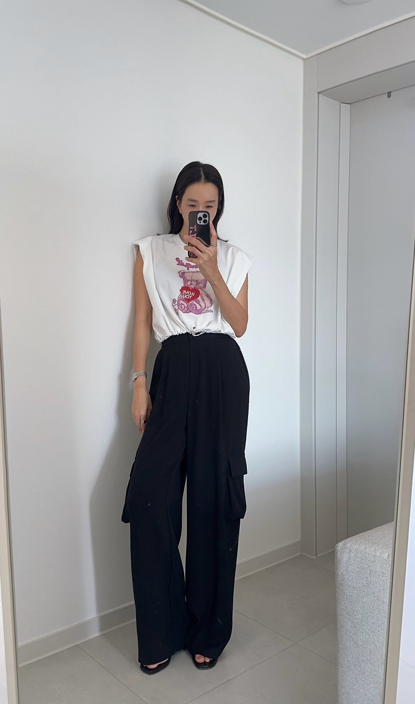 SOUIT東大門實拍女士新品熱賣職業人氣26春夏吊帶背心泰迪熊SOUIT by mabel-L吊帶/背心