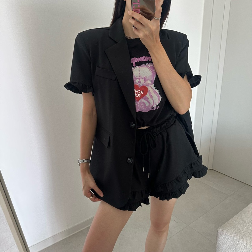 SOUIT東大門實拍女士新品熱賣職業人氣26春夏吊帶背心泰迪熊SOUIT by mabel-L吊帶/背心