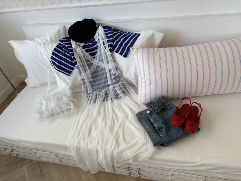 PLATFORM-L韓國代購女裝新品26春夏真品熱賣人氣休閑連衣裙PLATFORM連衣裙