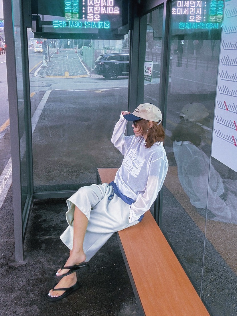 PARIS MATCH東大門直郵女士新款推薦人氣休閑職業短褲寬松PARIS MATCH短褲