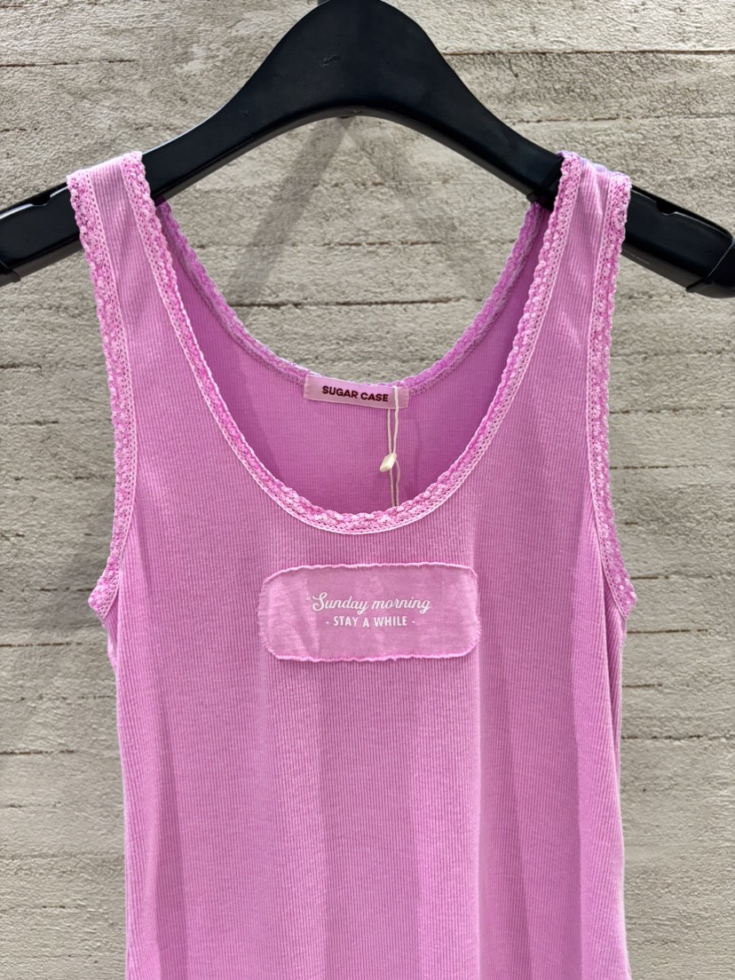 SUGAR CASE東大門實拍女裝新品職業推薦人氣吊帶背心蕾絲SUGAR CASE吊帶/背心