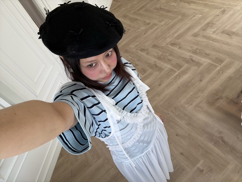 PLATFORM-L韓國東大門代購女裝新品26夏季推薦熱賣T恤海軍PLATFORMT恤