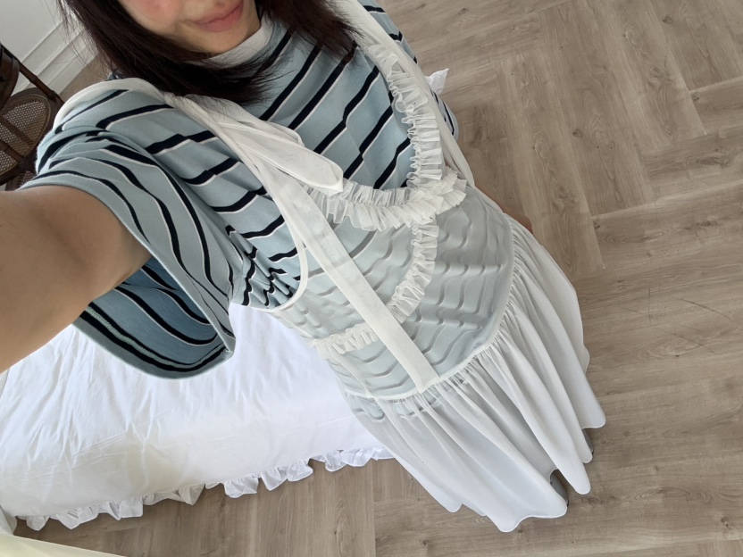 PLATFORM-L韓國東大門代購女裝新品26夏季推薦熱賣T恤海軍PLATFORMT恤