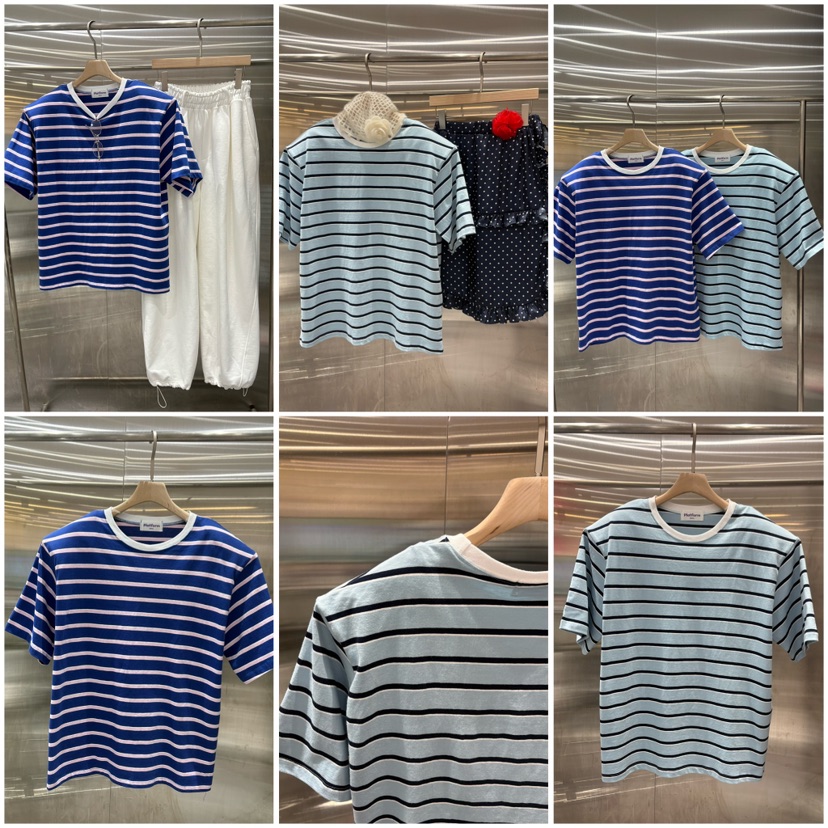 PLATFORM-L韓國東大門代購女裝新品26夏季推薦熱賣T恤海軍PLATFORMT恤