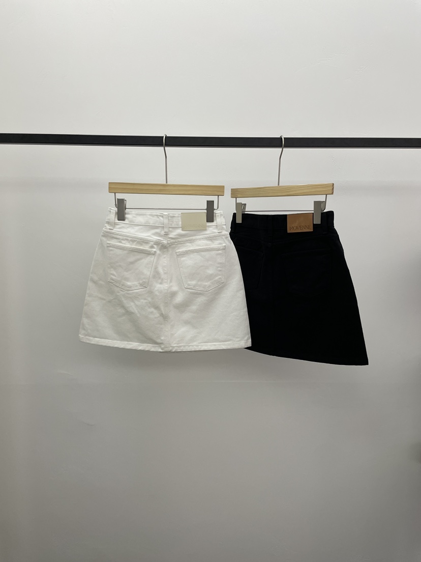 MOVENNE韓國代購女裝新款人氣休閑推薦真品時尚熱賣26春夏短裙MOVENNE短裙