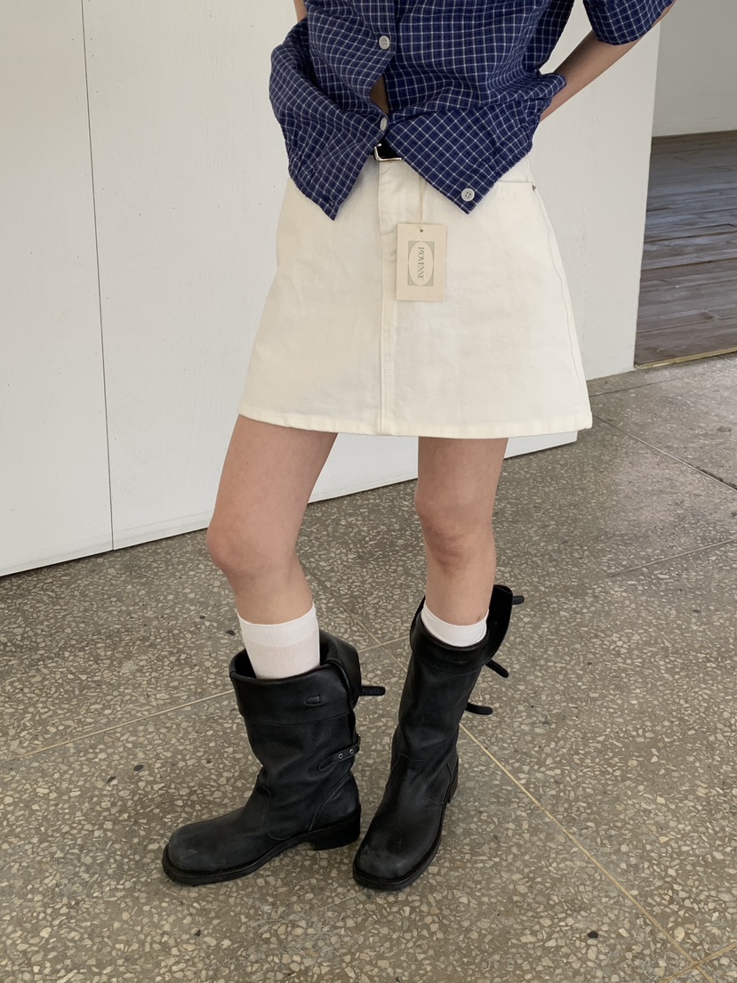 MOVENNE韓國代購女裝新款人氣休閑推薦真品時尚熱賣26春夏短裙MOVENNE短裙