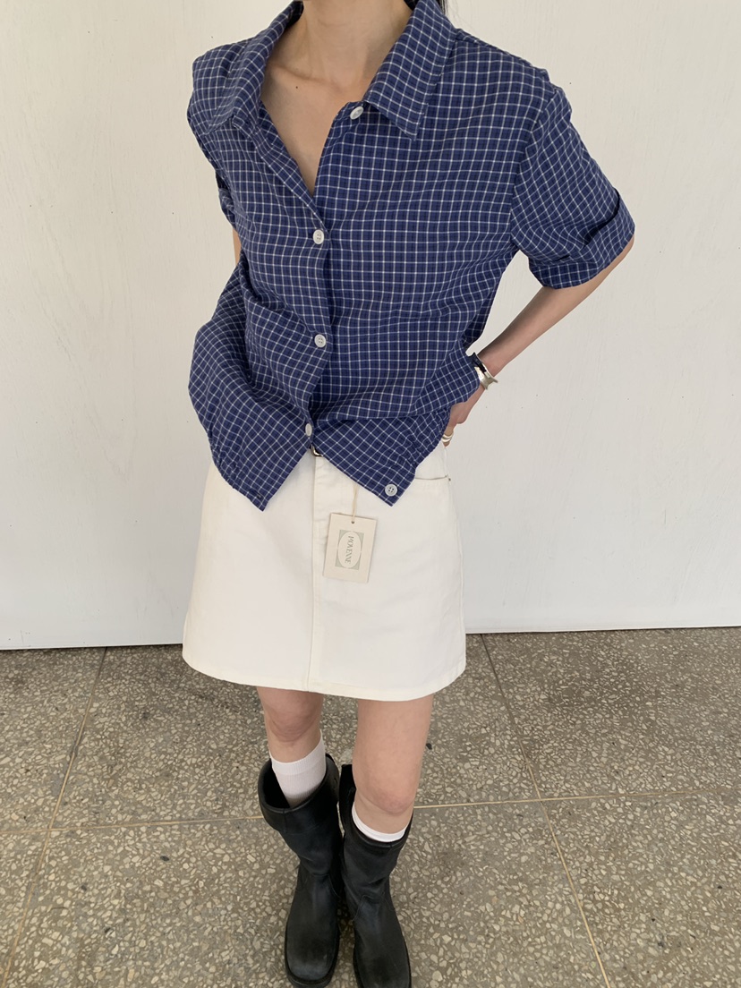 MOVENNE韓國代購女裝新款人氣休閑推薦真品時尚熱賣26春夏短裙MOVENNE短裙