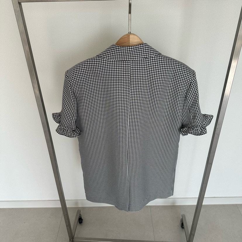 SOUIT韓國代購女士新款26春夏人氣熱賣休閑真品夾克荷葉邊SOUIT by mabel-L夾克