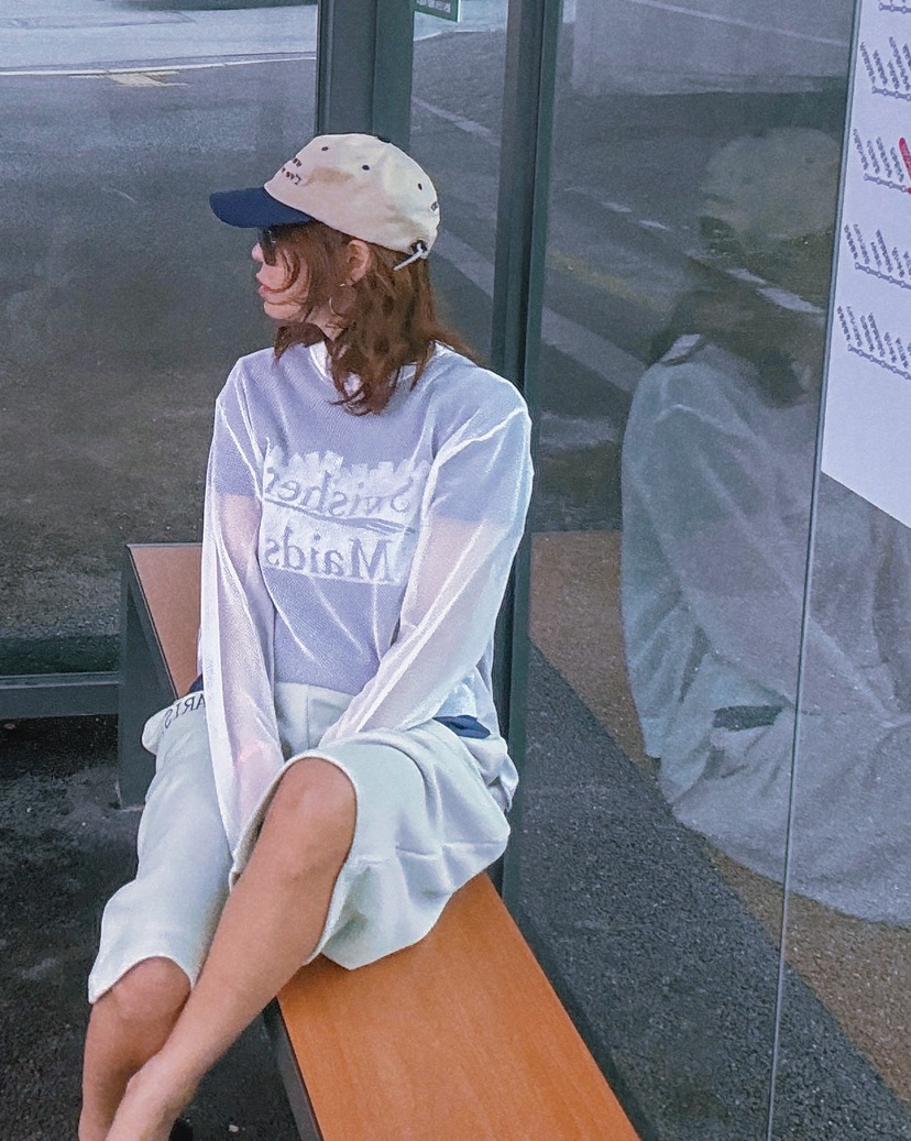 PARIS MATCH韓國直郵女士新品時尚人氣推薦長袖T恤不含內搭PARIS MATCH長袖T恤