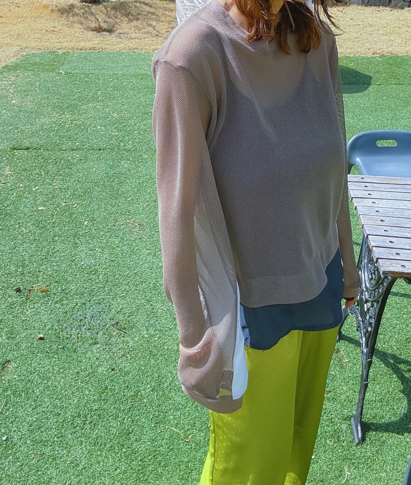 PARIS MATCH韓國直郵女士新品時尚人氣推薦長袖T恤不含內搭PARIS MATCH長袖T恤圖色2