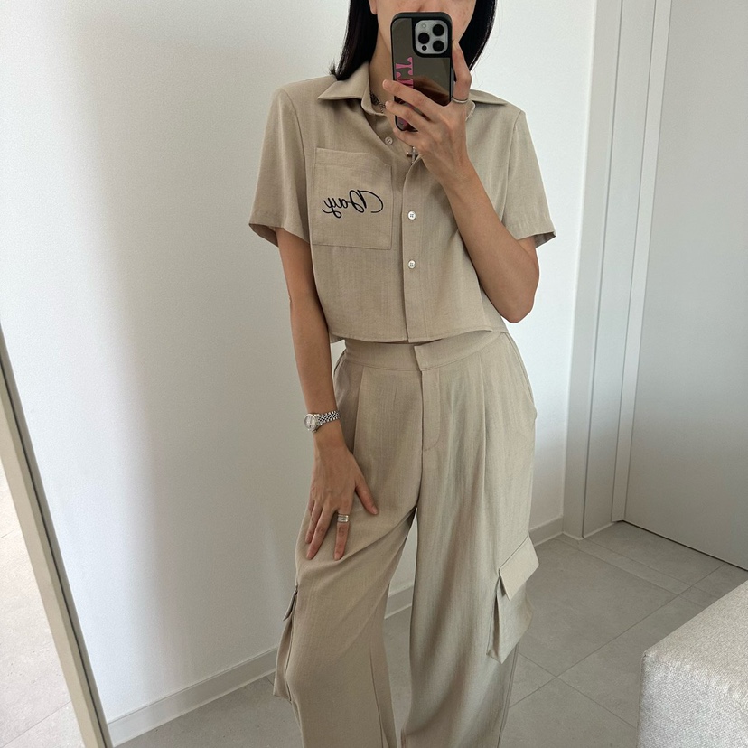 SOUIT東大門直郵女裝新款休閑真品26春夏熱賣人氣休閑褲口袋SOUIT by mabel-L休閑褲