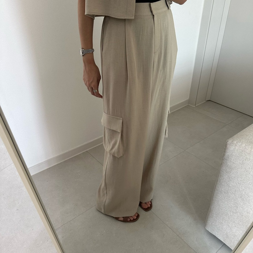 SOUIT東大門直郵女裝新款休閑真品26春夏熱賣人氣休閑褲口袋SOUIT by mabel-L休閑褲