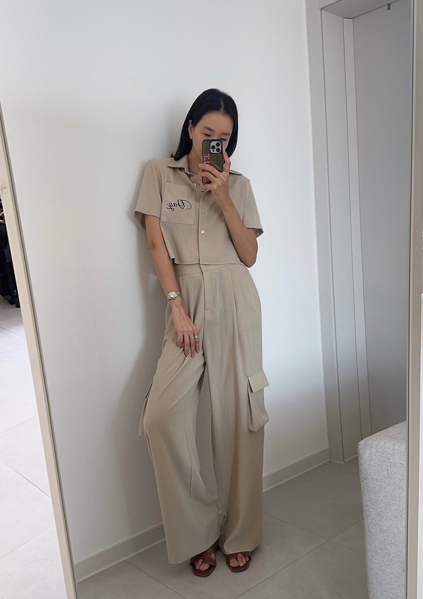 SOUIT東大門直郵女裝新款休閑真品26春夏熱賣人氣休閑褲口袋SOUIT by mabel-L休閑褲